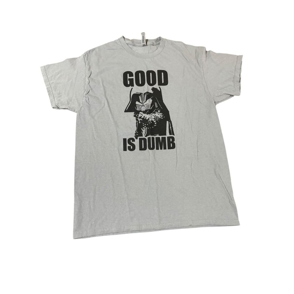 Spaceballs T-Shirt Large Gray Good is Dumb